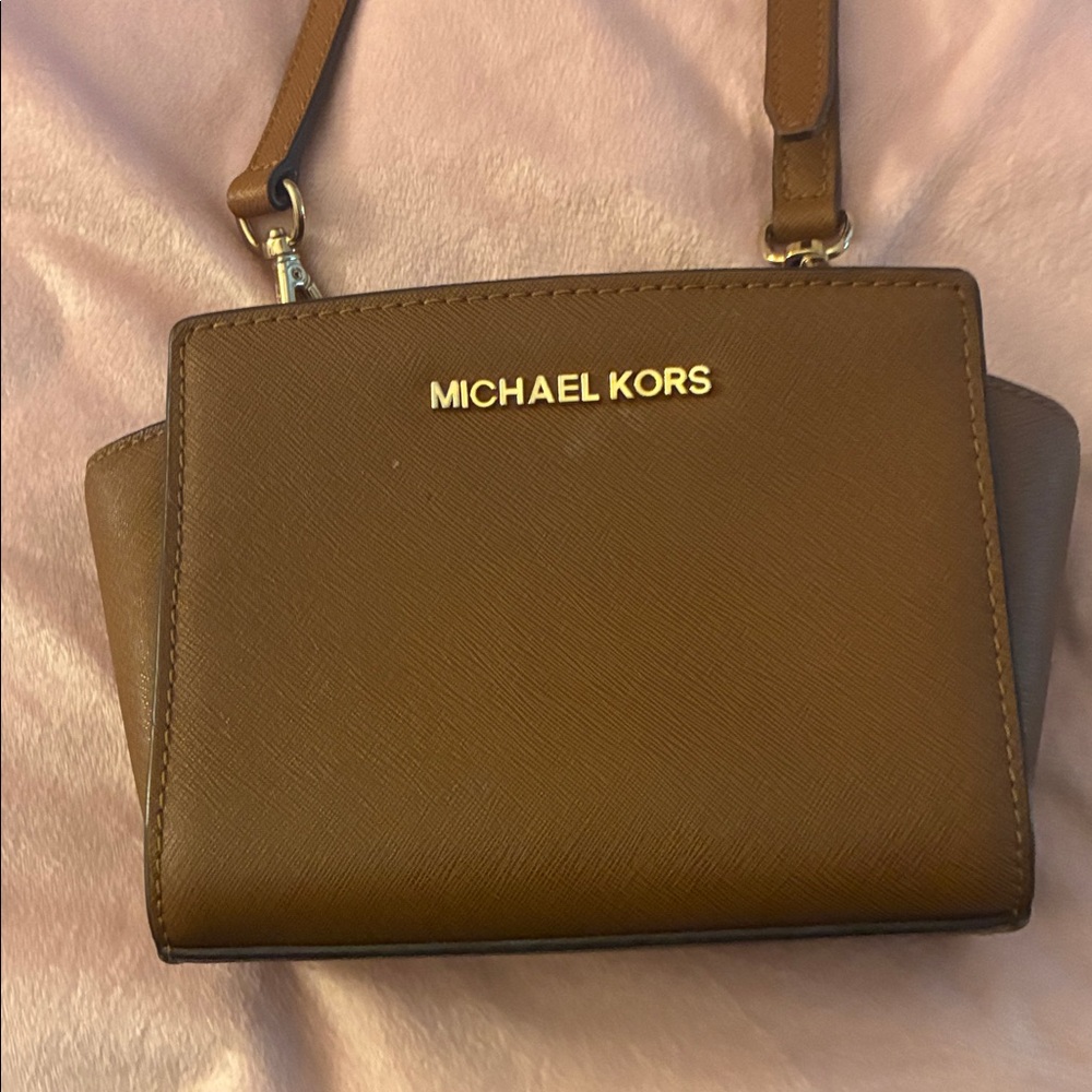 Michael Kors Tan Crossbody Bag